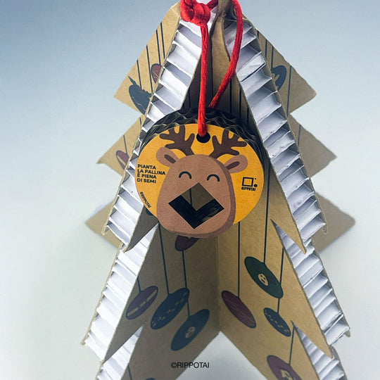 Addobbi Natalizi Ecologici – Kit da 3 con Bombe di Semi