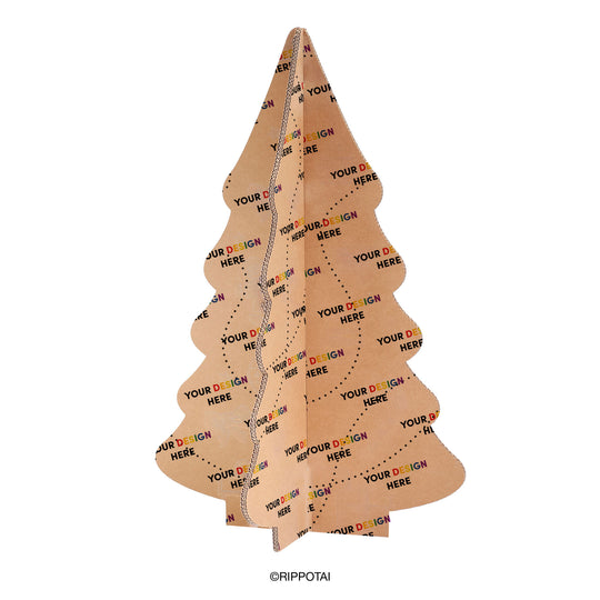 Albero di Natale Cartone Personalizzato – Ecologico e di Design