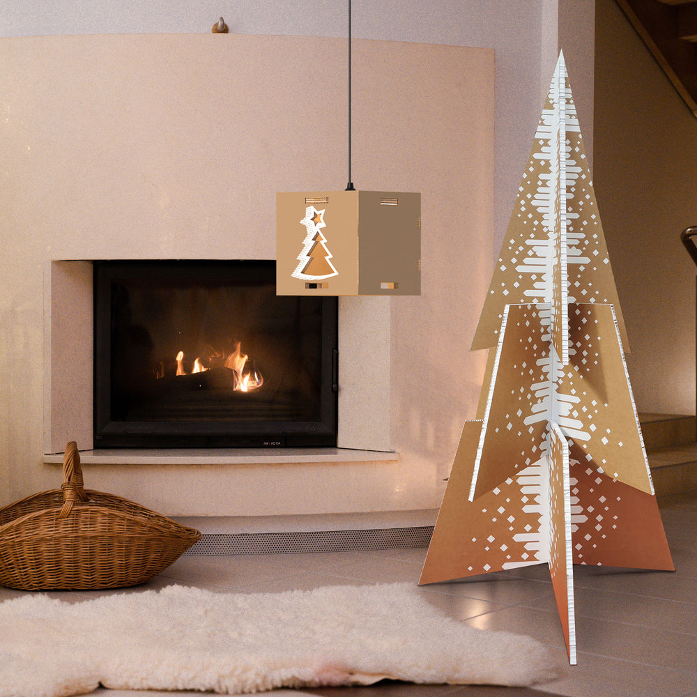 Sapin de Noël blanc : élégance et durabilité pour votre Noël