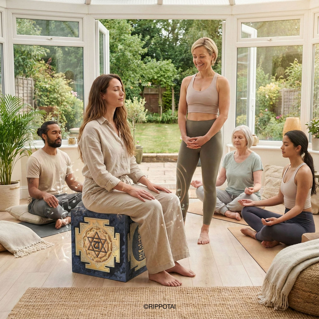 Cassa Acustica per Meditazione e Benessere - Soundpotai Yantra Cube