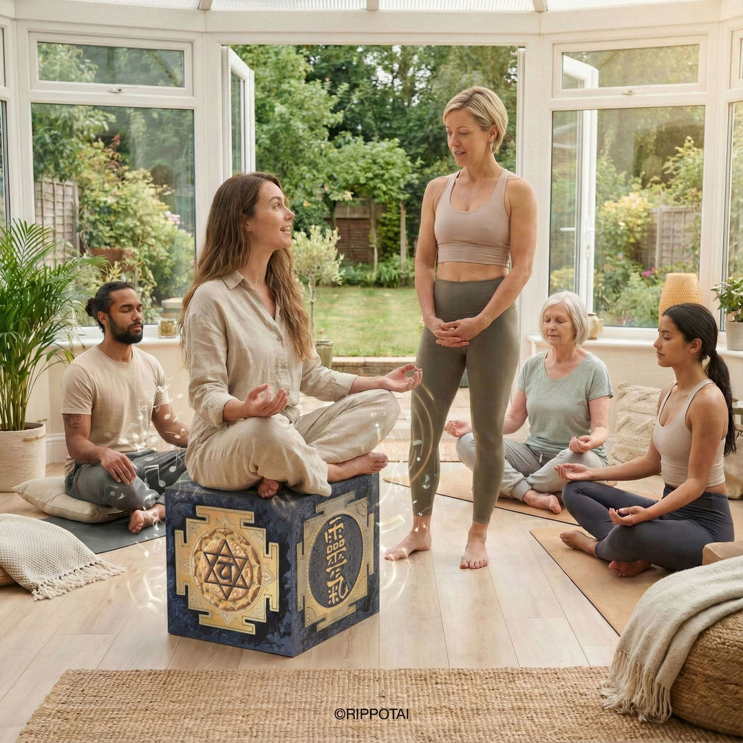 Cassa Acustica per Meditazione e Benessere - Soundpotai Yantra Cube