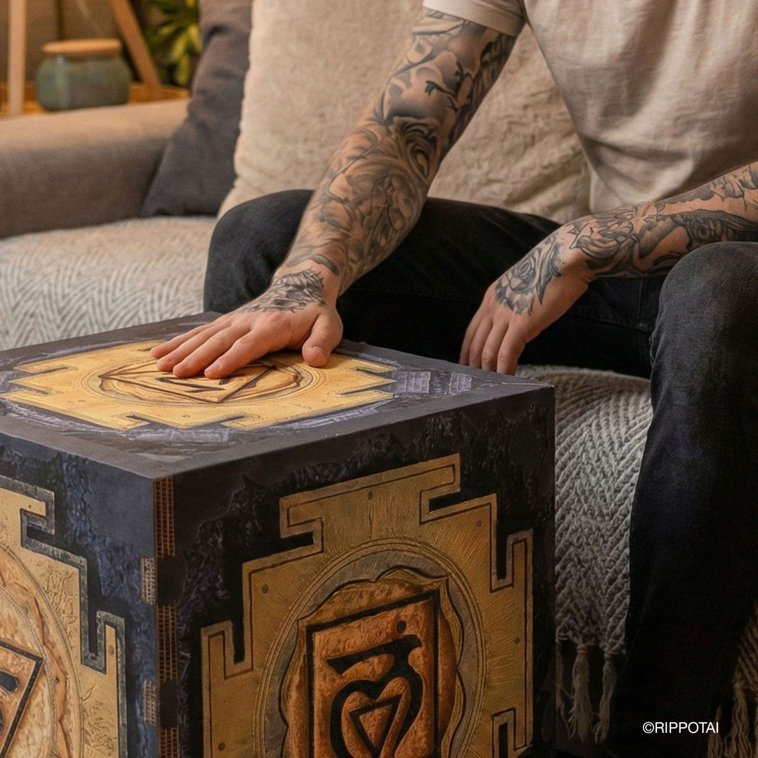 Cassa Acustica per Meditazione e Benessere - Soundpotai Yantra Cube
