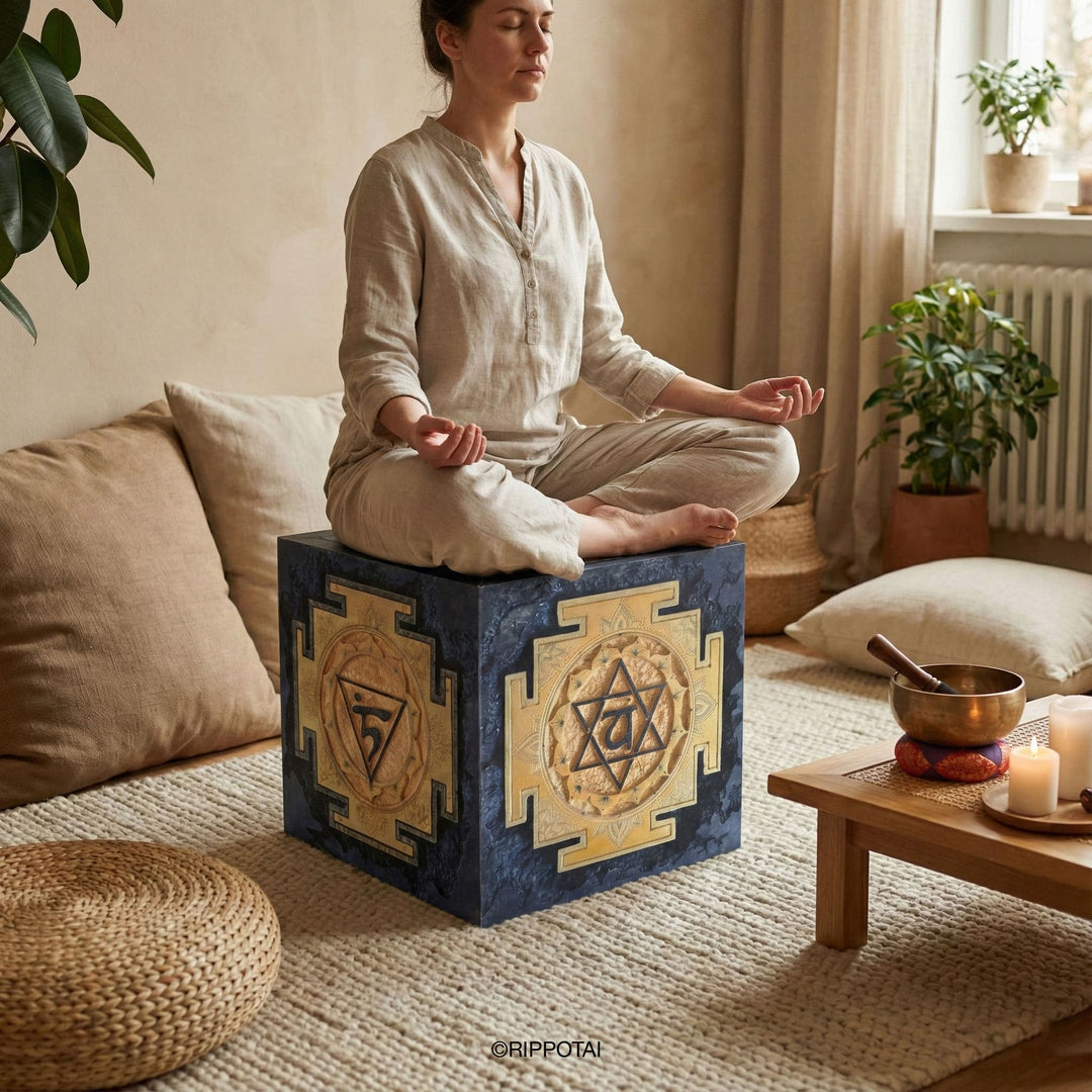 Cassa Acustica per Meditazione e Benessere - Soundpotai Yantra Cube