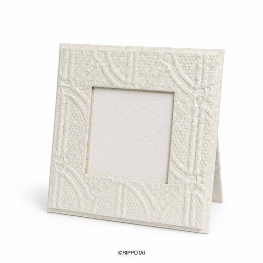 Cornice bianca shabby artigianale Altremani