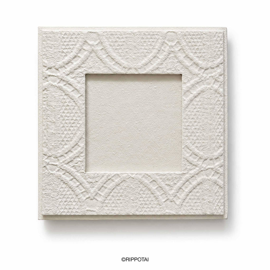 Cornice bianca shabby artigianale Altremani