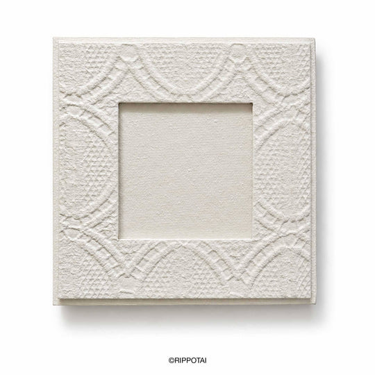 Cornice bianca shabby artigianale Altremani