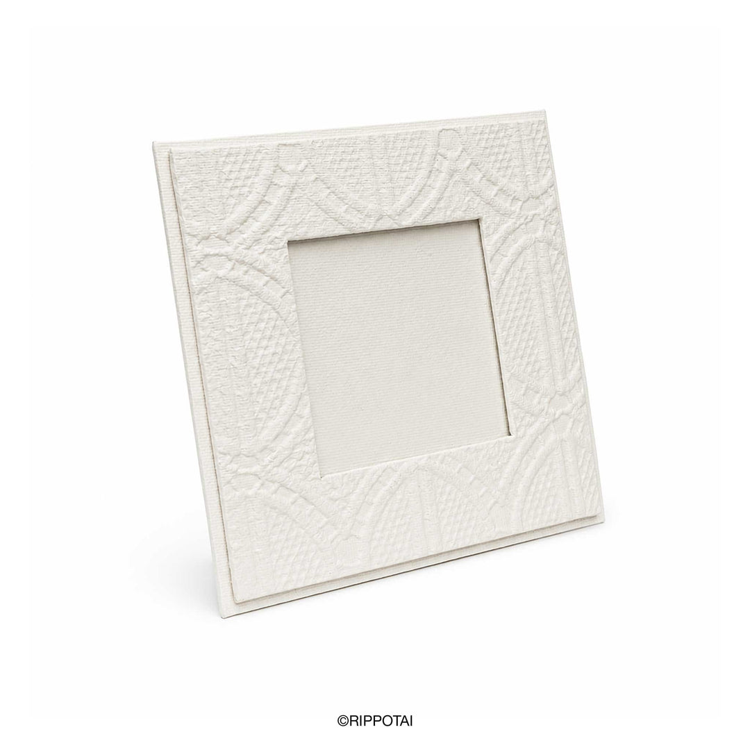 Cornice bianca shabby artigianale Altremani