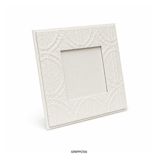 Cornice bianca shabby artigianale Altremani