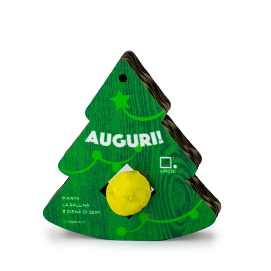 Green Gadget PlantYourXmas - Palline di Natale Ecologiche e Piantabili