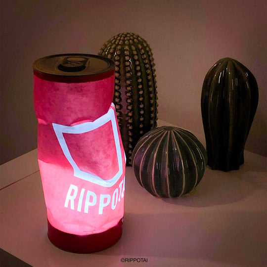 Lampe LED rechargeable écologique – Kami Crushed can