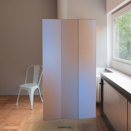 Paravento in cartone da interno – Design effetto degradé