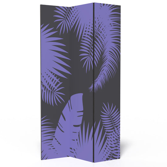 Very Peri Jungle Design Room Divider – A Decorative Room Divider with a Striking Effect
