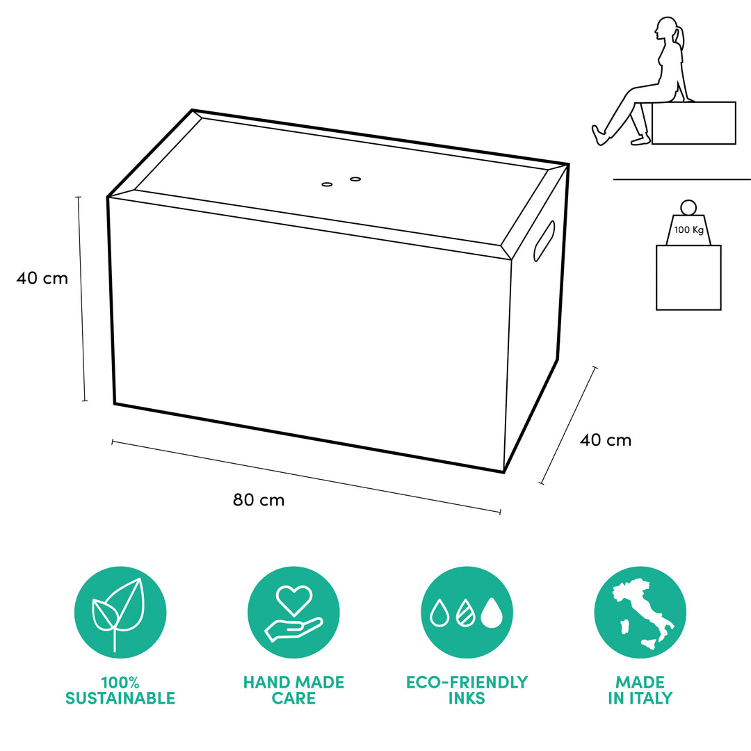 Musical seat Large soundpotai - capsule Natura