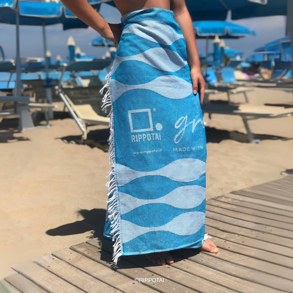 Serviette de plage écologique Seaqual® – Durable et douce