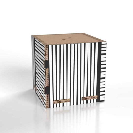 Eco-friendly Storage box Chic Stripes