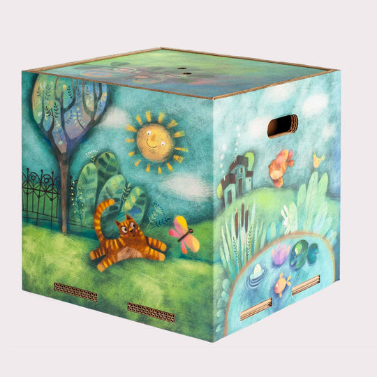 Pouf contenitore per la cameretta Poufpotai Fairy Tale
