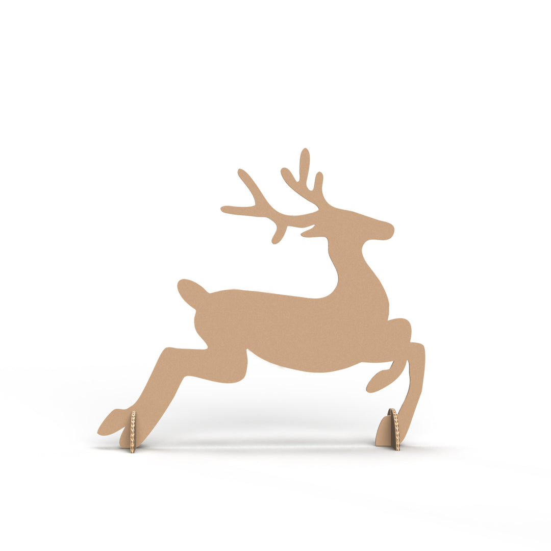 Renna natalizia ecologica - Eco friendly Christmas reindeer