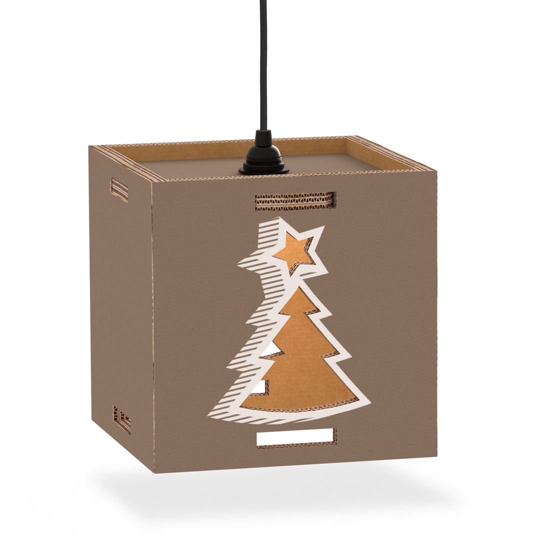 Porte-panettone et lampe design Natalina