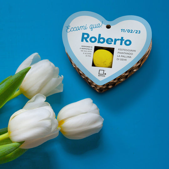 Hearts that become flowers, and love flourishes!