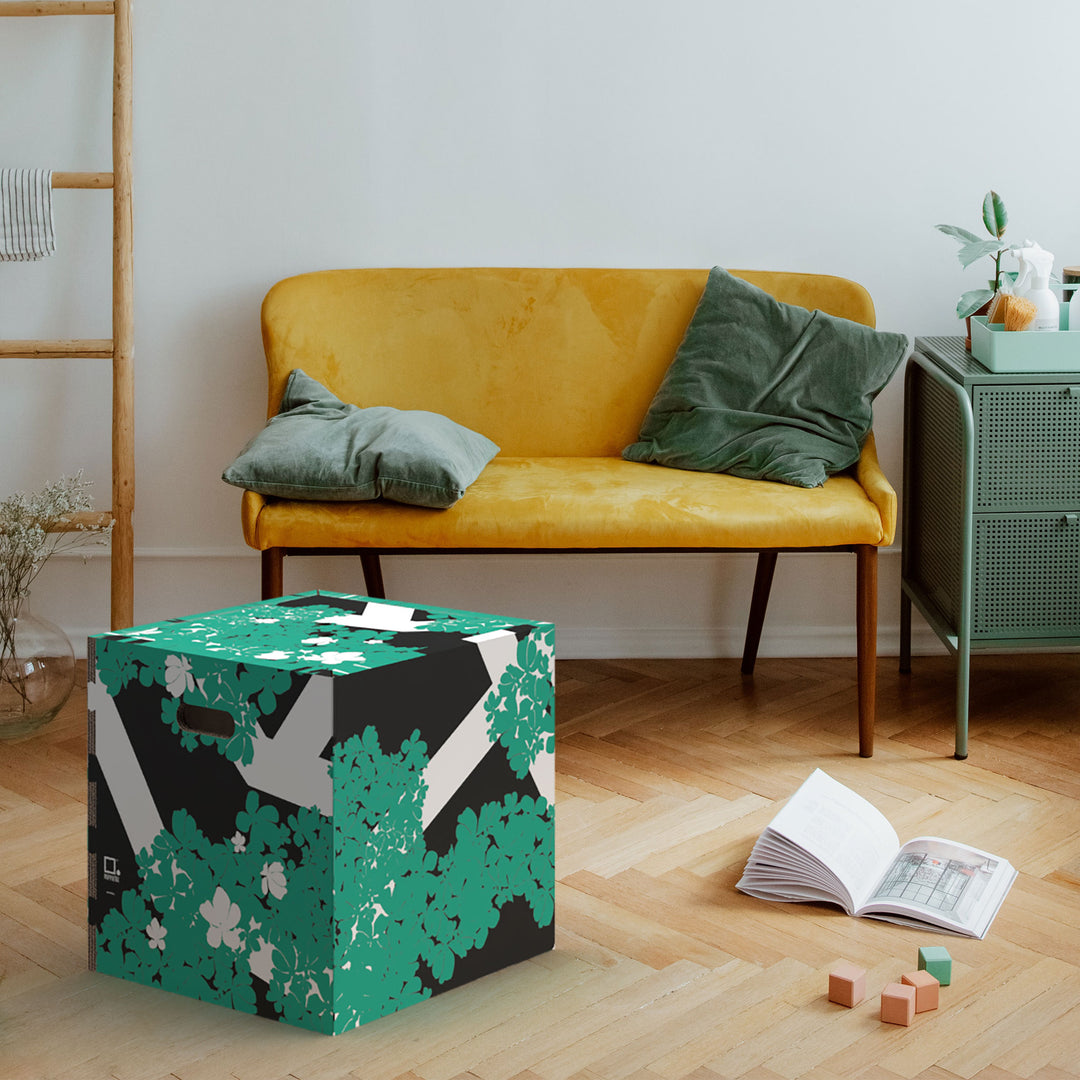 Pouf musicale Soundpotai Joyful green