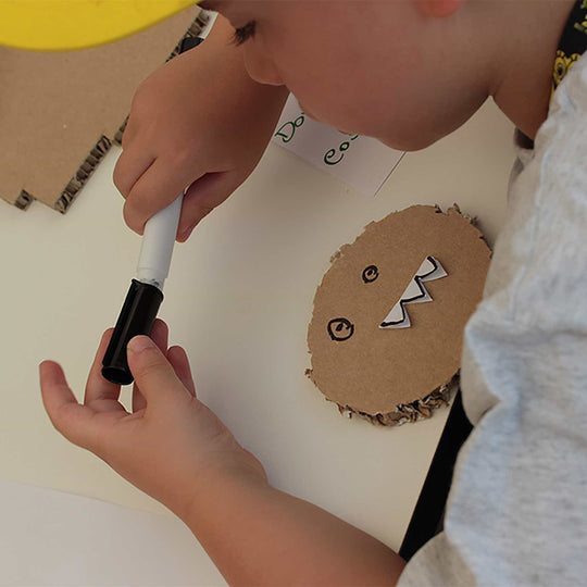 Cubi contenitori portaoggetti colorabile per cameretta Playpotai Creative