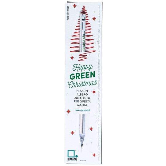 Plantable pencils in seedpaper (4): eco-friendly Christmas gift idea