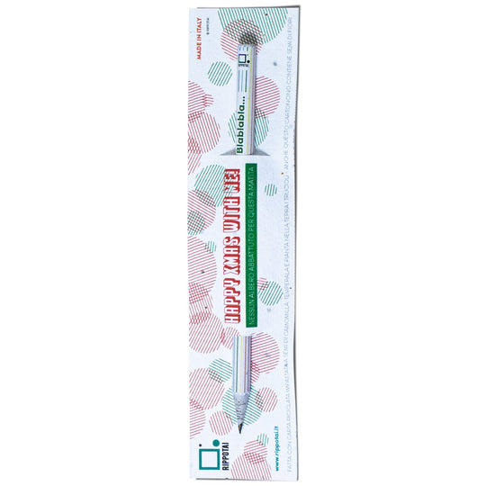 Plantable pencils in seedpaper (4): eco-friendly Christmas gift idea