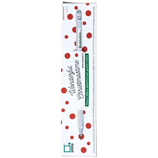 Plantable pencils in seedpaper (4): eco-friendly Christmas gift idea
