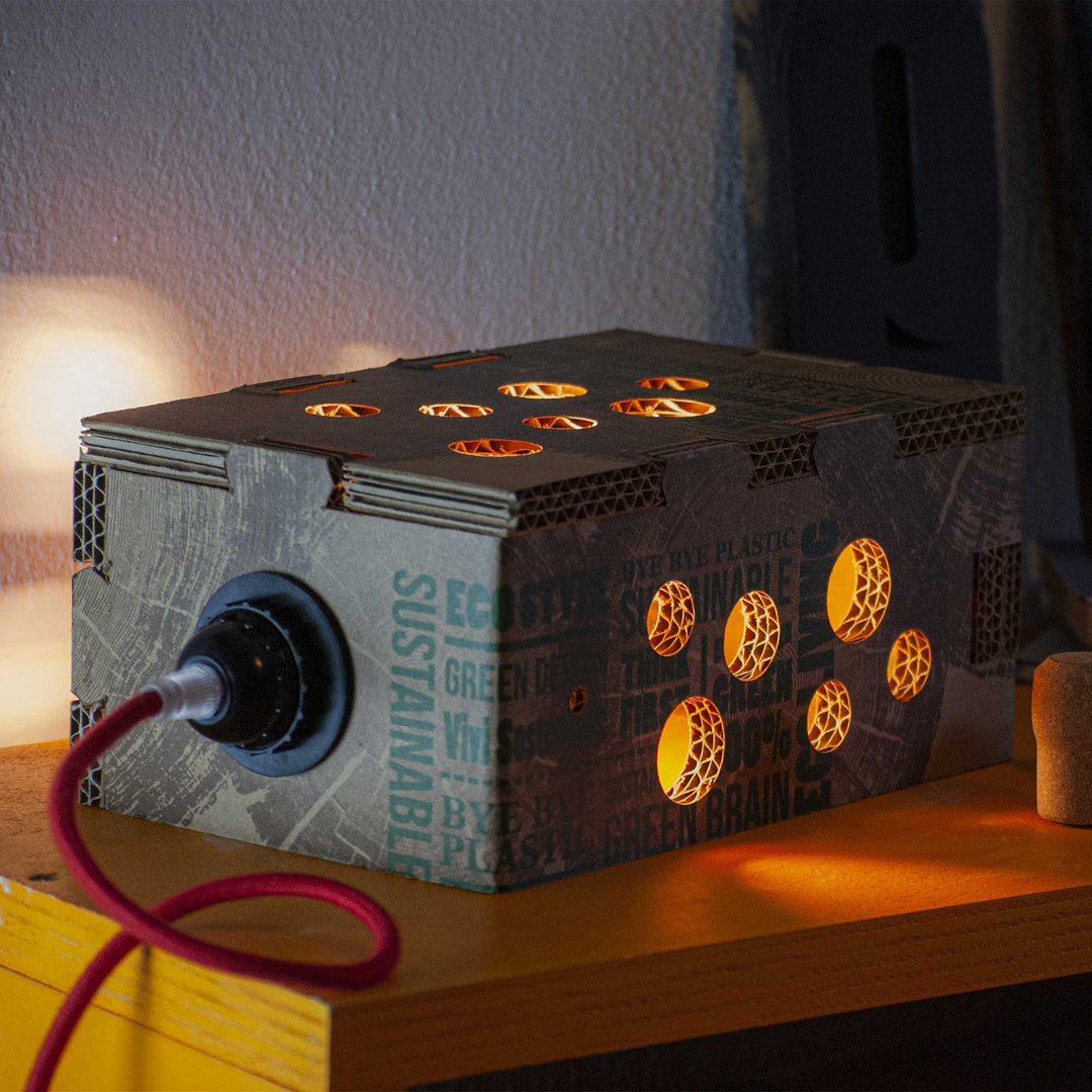 Lampada da tavolo e portabottiglie - Bubble Lanter -  illuminazione e articoli per la casa