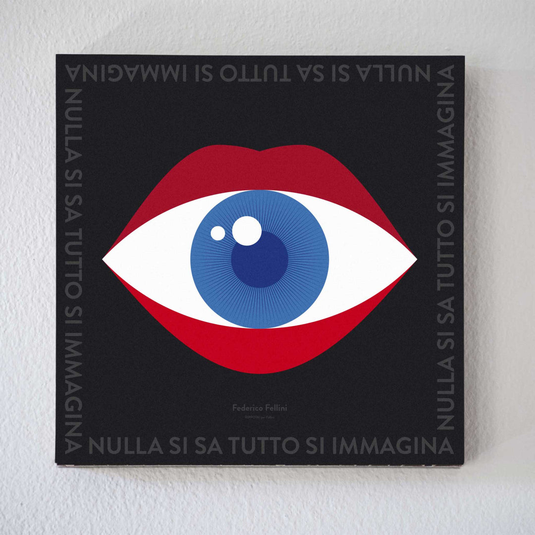 Quadro sostenibile Immagina collezione Fellini