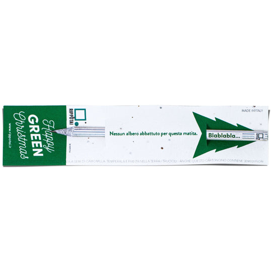 4 seedpaper pencils to plant: eco-friendly Christmas gift idea