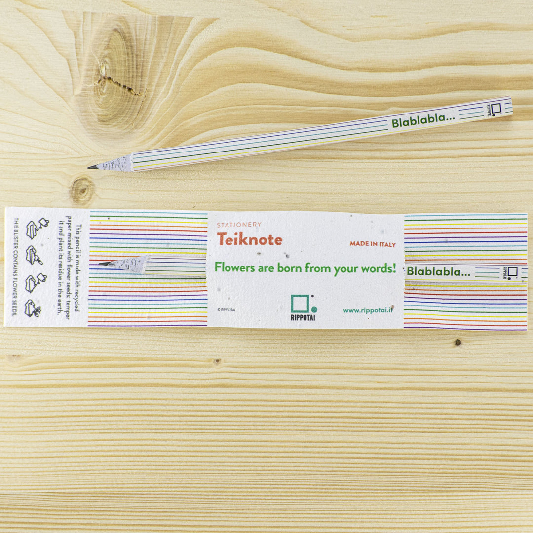 Plantable pencil with seeds