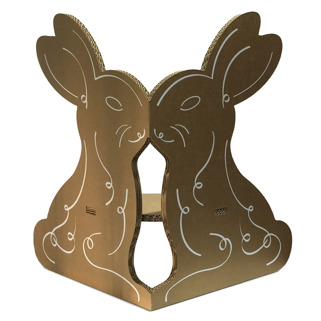 Object holder rabbit for displays and shop windows