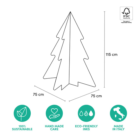 Eco-friendly Christmas Tree Glamour