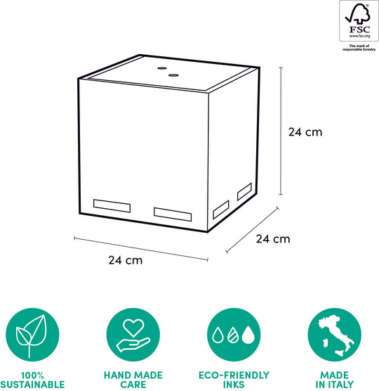 Porta panettone e lampada di design Natalina